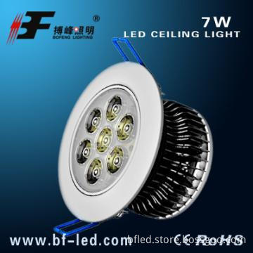 7w fluorescent ceiling light fixture